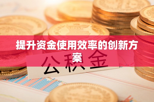 德兴提升资金使用效率的创新方案