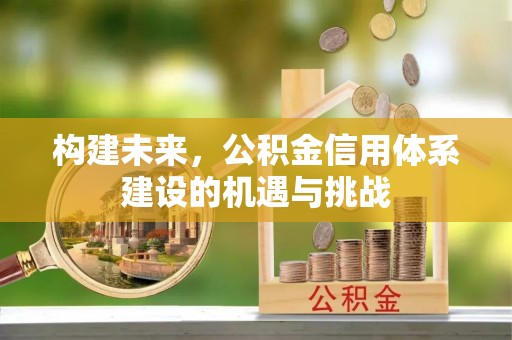 德兴构建未来，公积金信用体系建设的机遇与挑战