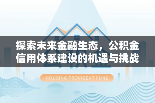 德兴探索未来金融生态，公积金信用体系建设的机遇与挑战