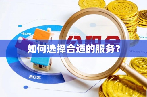 德兴如何选择合适的服务？
